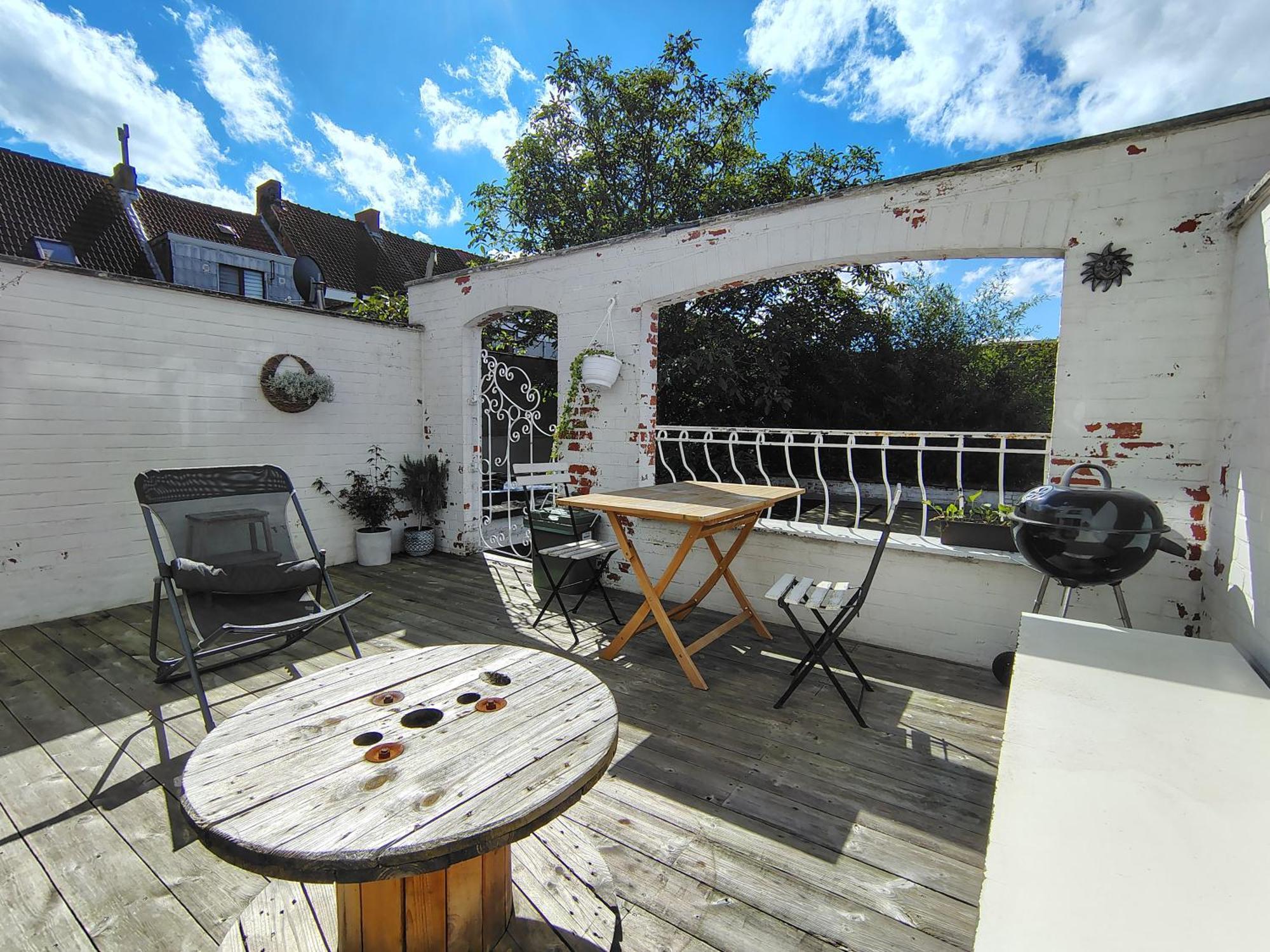 Appartement Cosy With Big Quiet & Sunny Terras